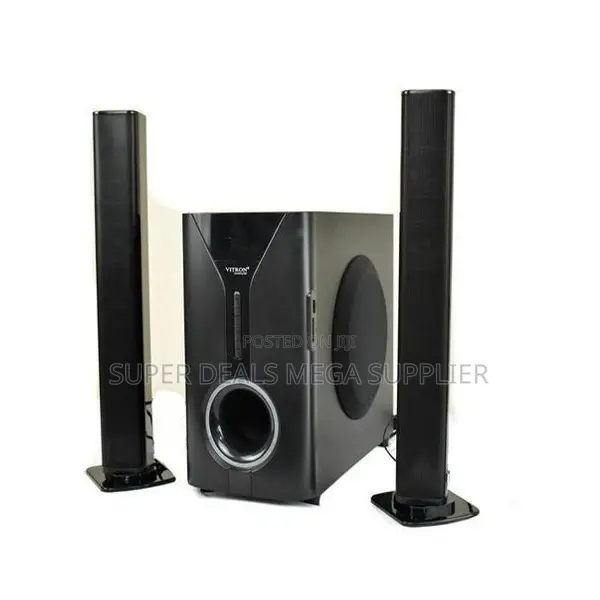 Vitron V527 9000w Pmpo Bluetooth Subwoofer System With Led and Remote