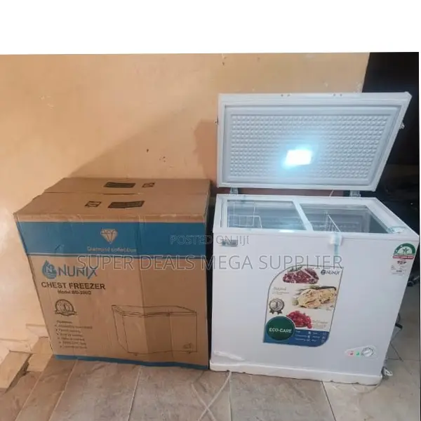 60l,918l ,119l, 150l 200l Deep Freezer Low Energy Use Reliable Cooling