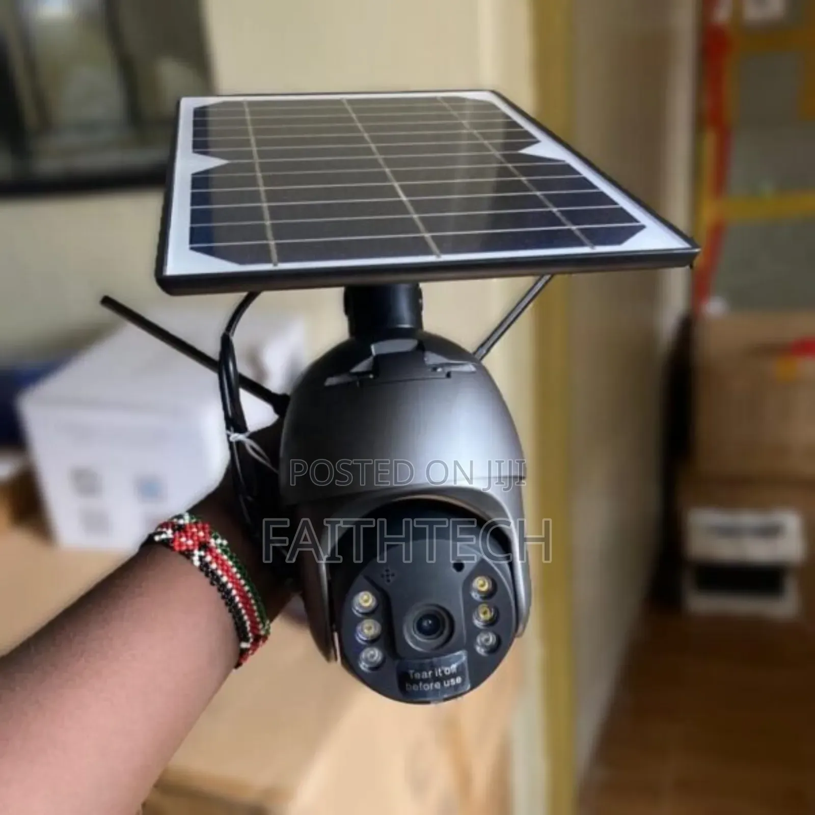 4g Solar Powered PTZ Camera Ubox