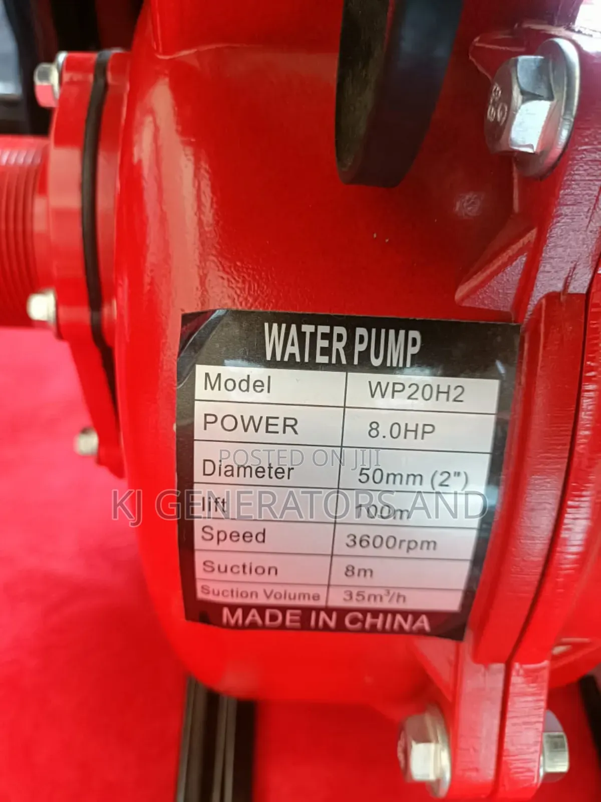 Petrol Water Pump