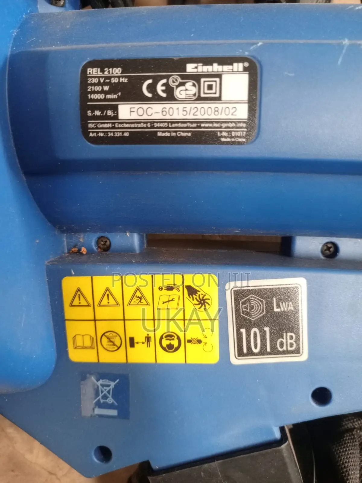 Royal Einhell Leaf Blower.