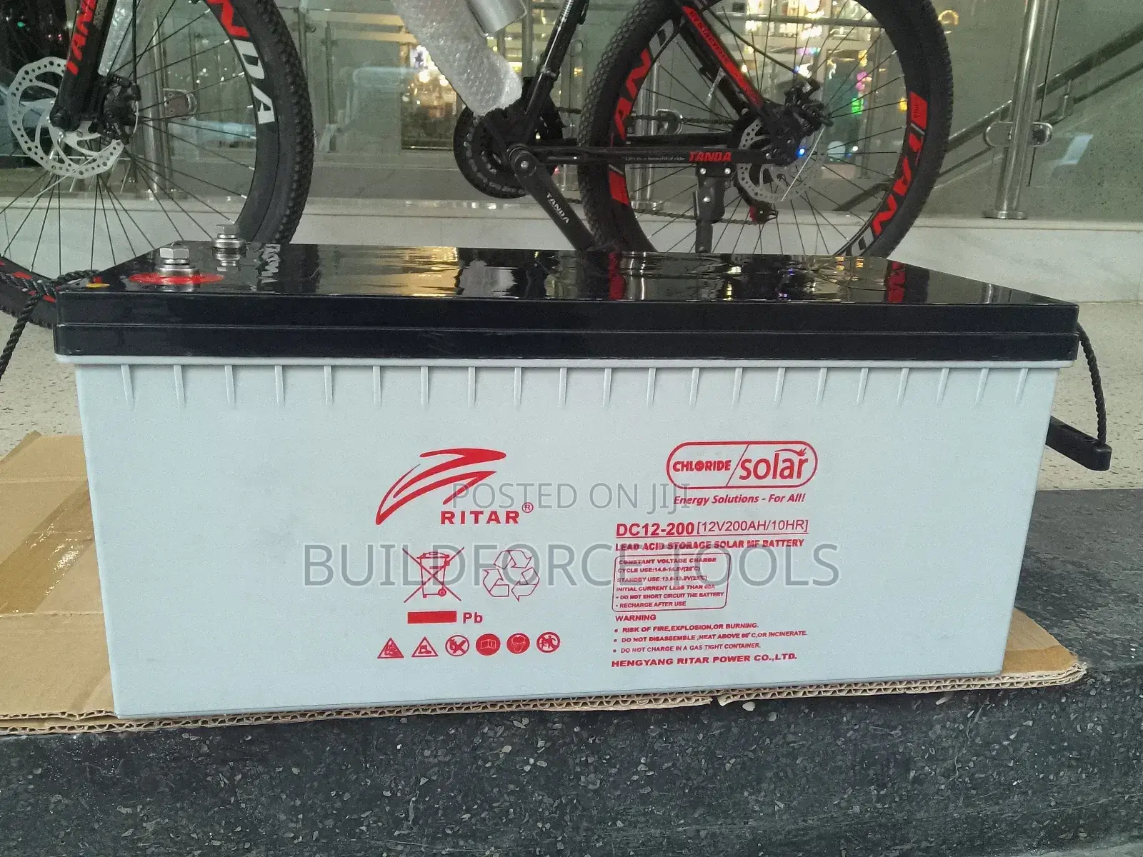 Ritar 200watt Gel Deep Cycle Battery