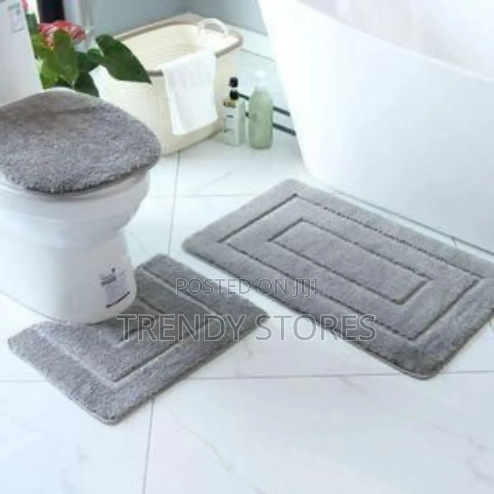 Non Slip Bathroom Mat - 3in1