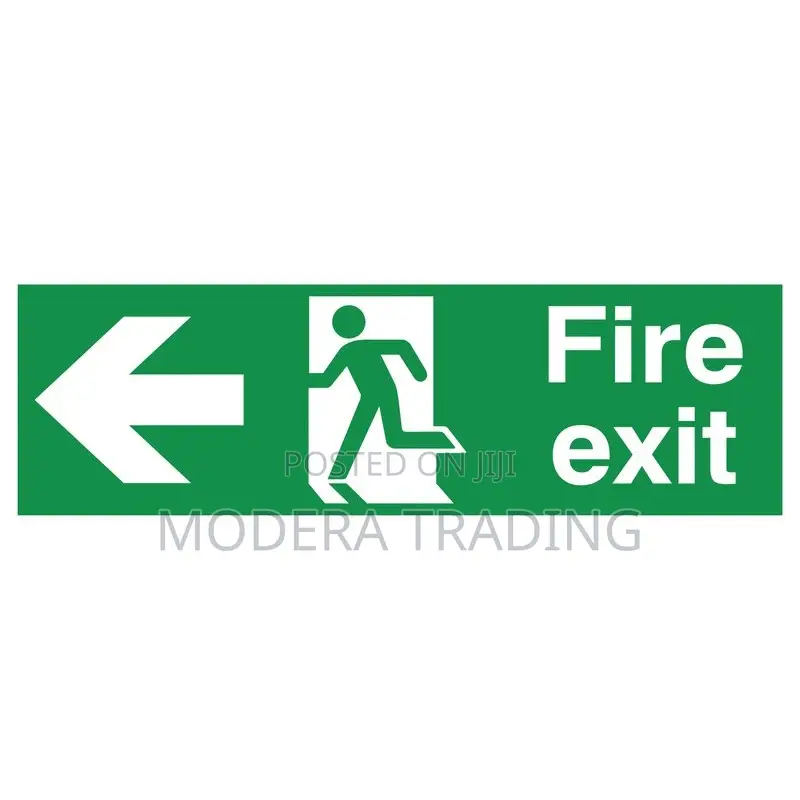 Fire Exit Sign - Www.Moderaltd.Co.Ke