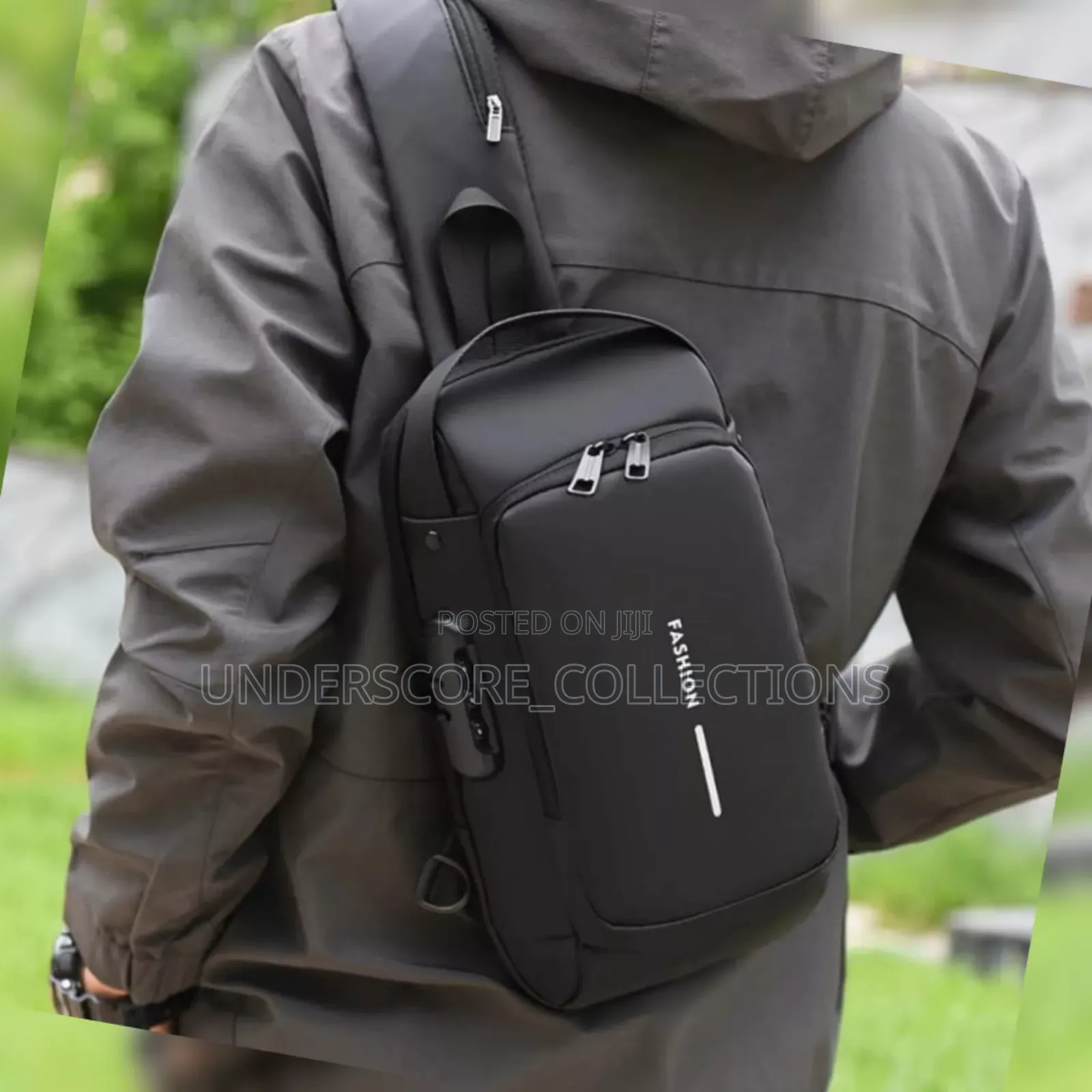Multifunction Anti -Theft Usb Shoulder/Chest Bag, Sling for Travel*