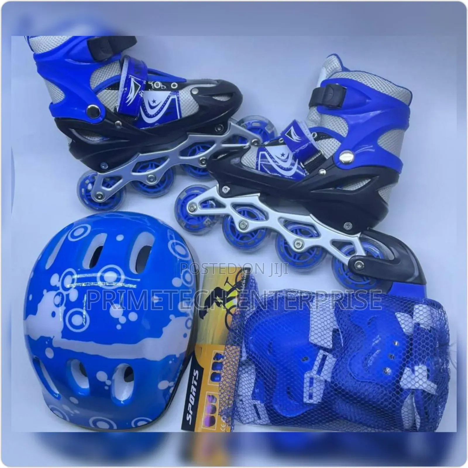 Skating Blue Black Kit