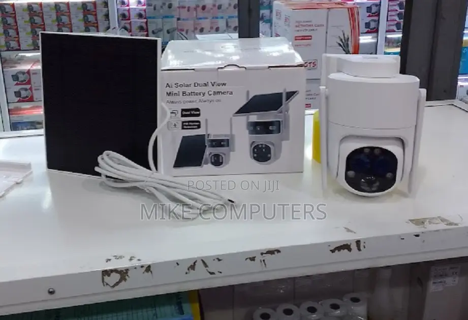 Ubox Ai Mini Solar PTZ 4g Solar Powered Camera With 12x Zoom