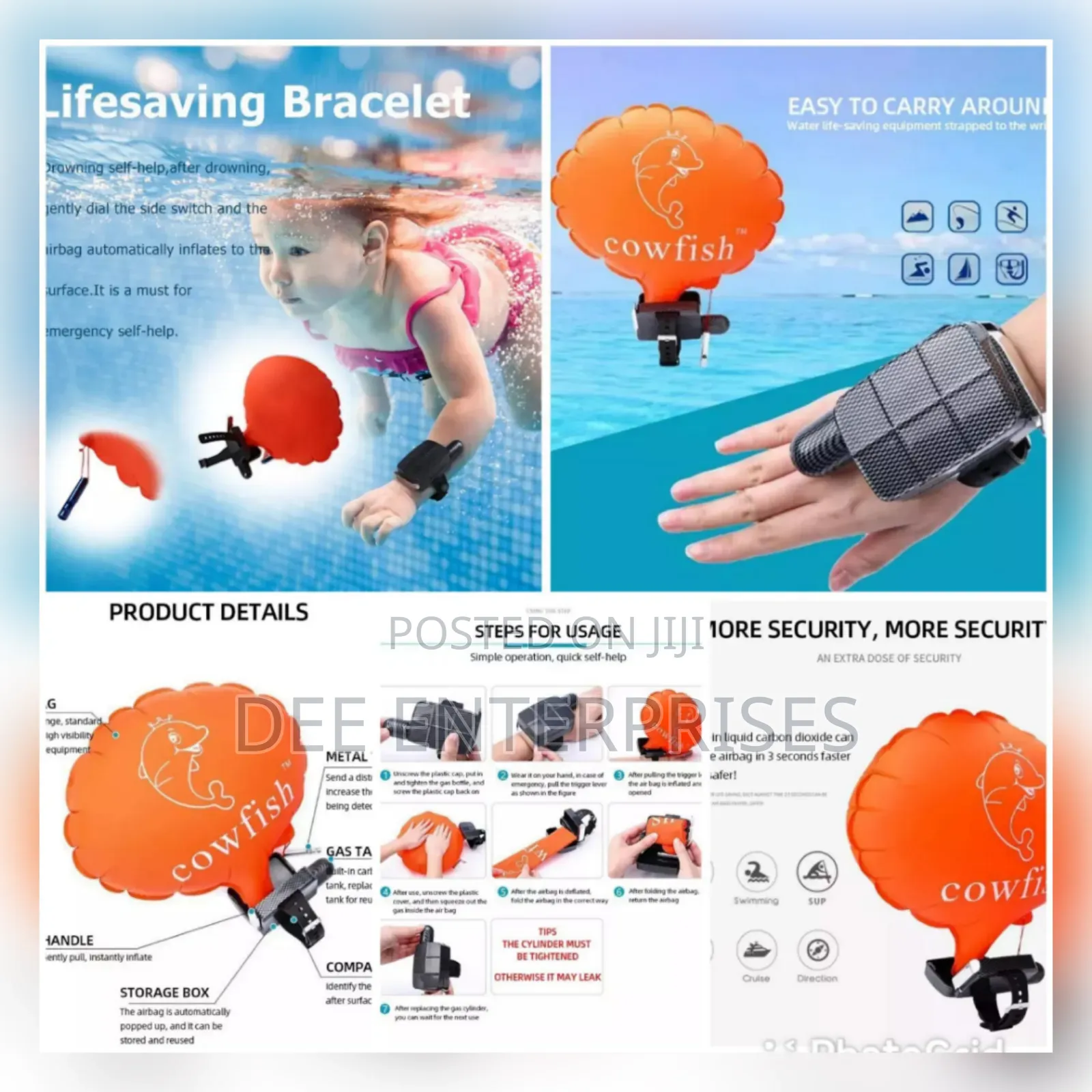 Anti-Drowning Bracelet