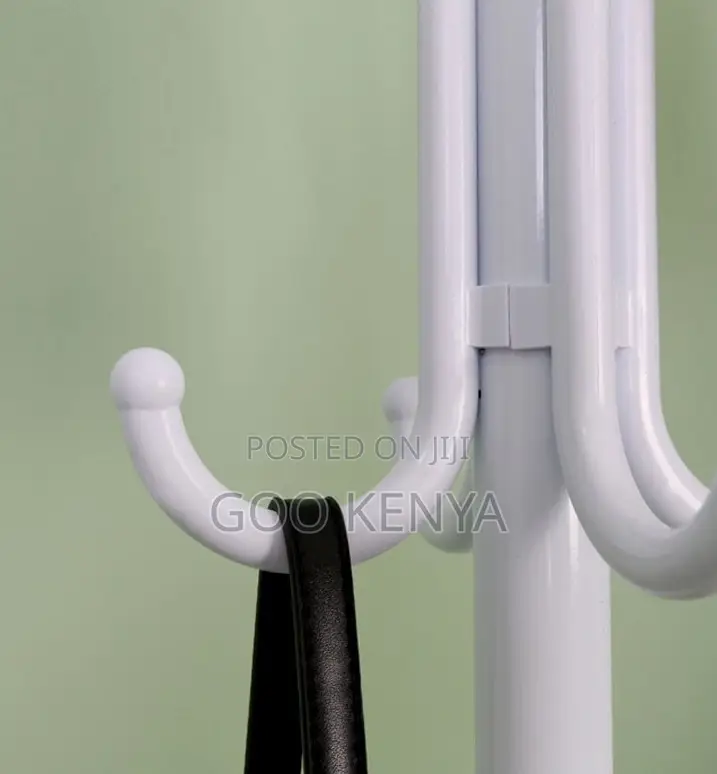 Home/Office Hanger; Steel Coat Tree Organizer for Coat, Hats, and Bags
