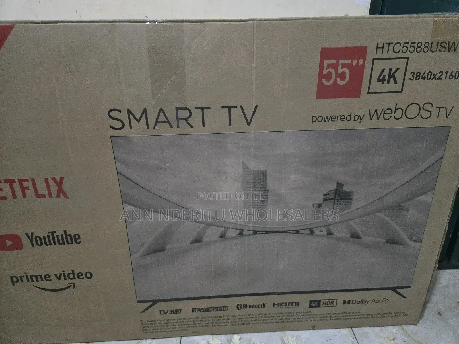 Vitron 55inches Smart Android Tv Webostv
