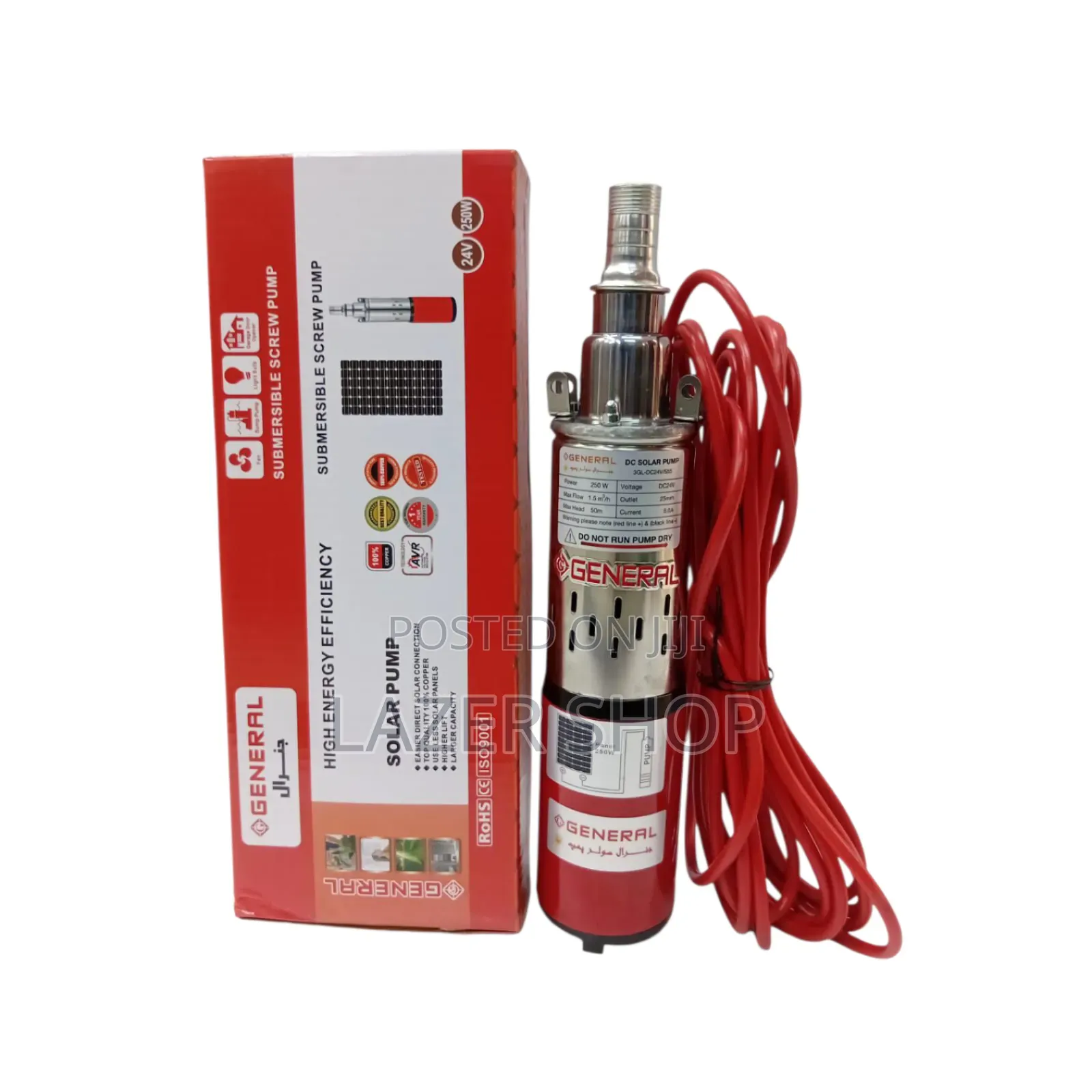 50m Solar Pump