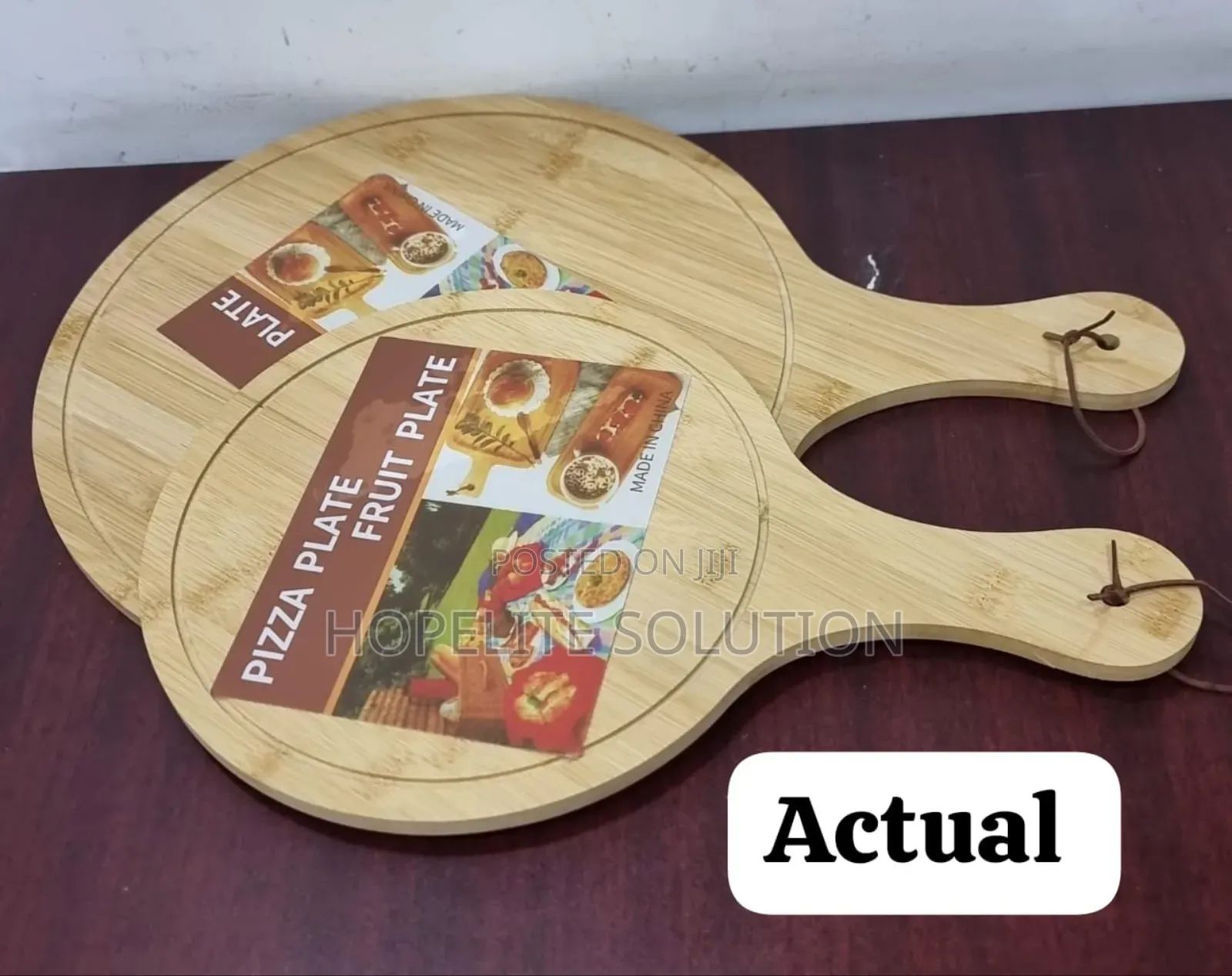 Bamboo Pizza Board Pan