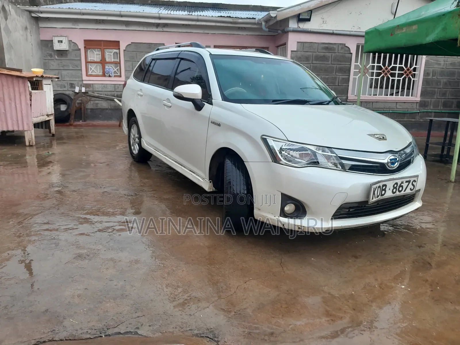 Toyota Corolla Fielder 2014 White