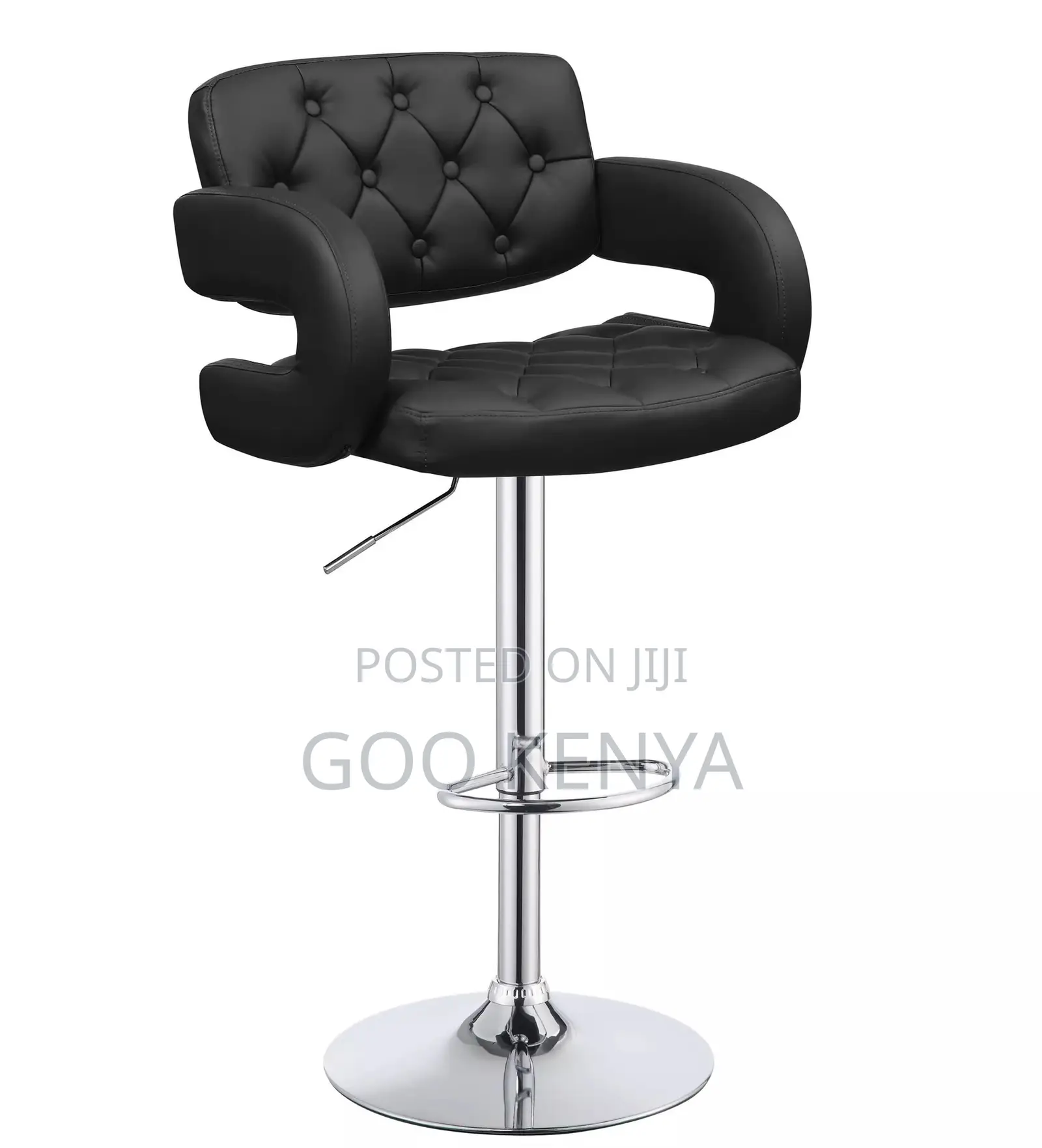 Home Counter Stool; Modern Adjustable Fabric Chair for Kitchen Counter