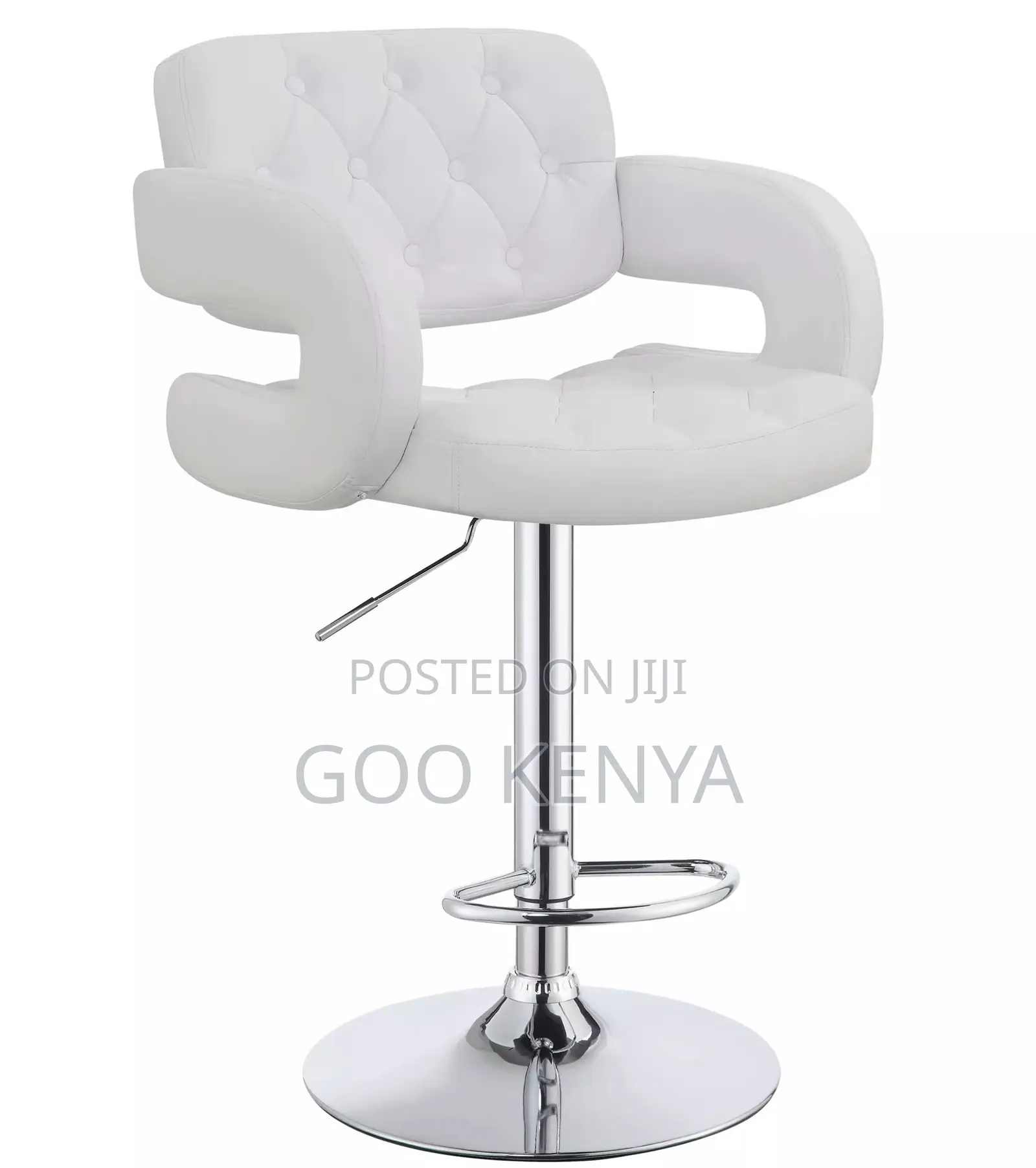 Home Counter Stool; Modern Adjustable Fabric Chair for Kitchen Counter