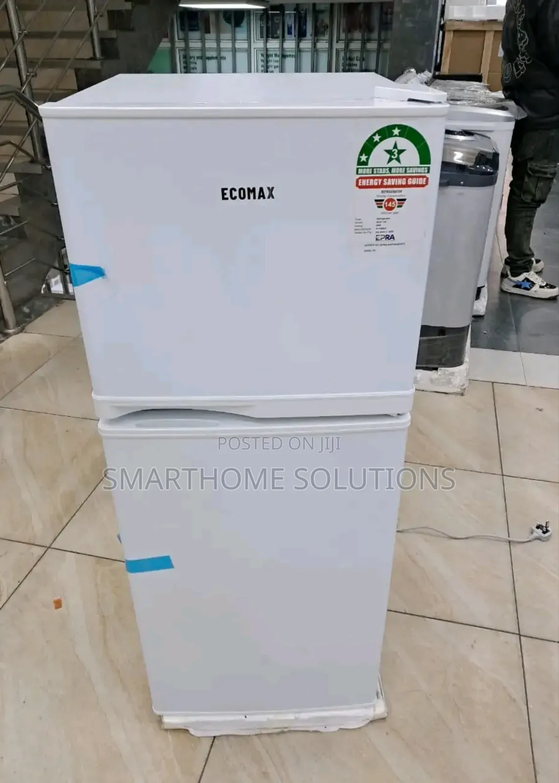 Good Quality Ecomax 118 Litres Two Door Refrigerator 118l