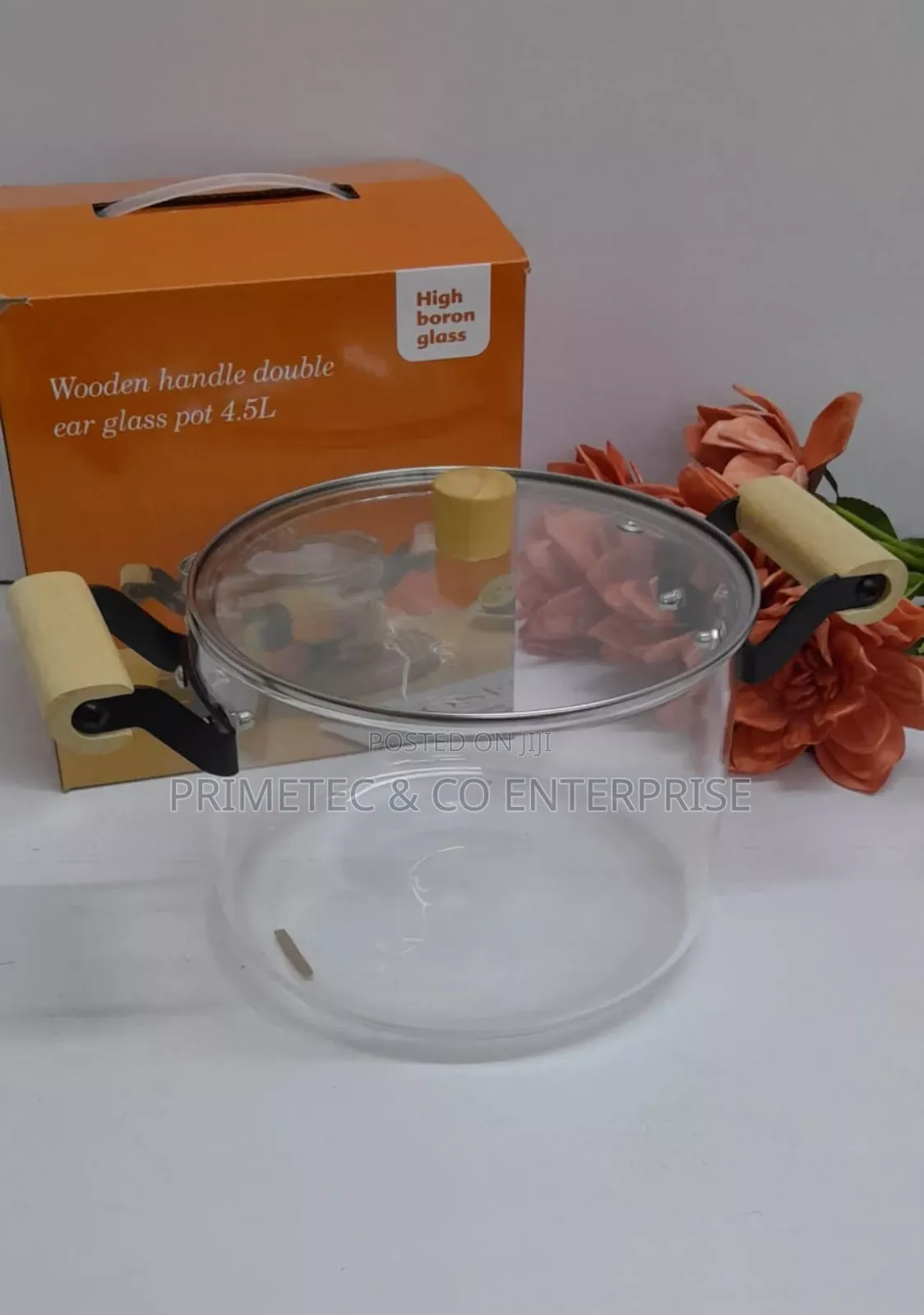 Borosilicate Cooking Pot