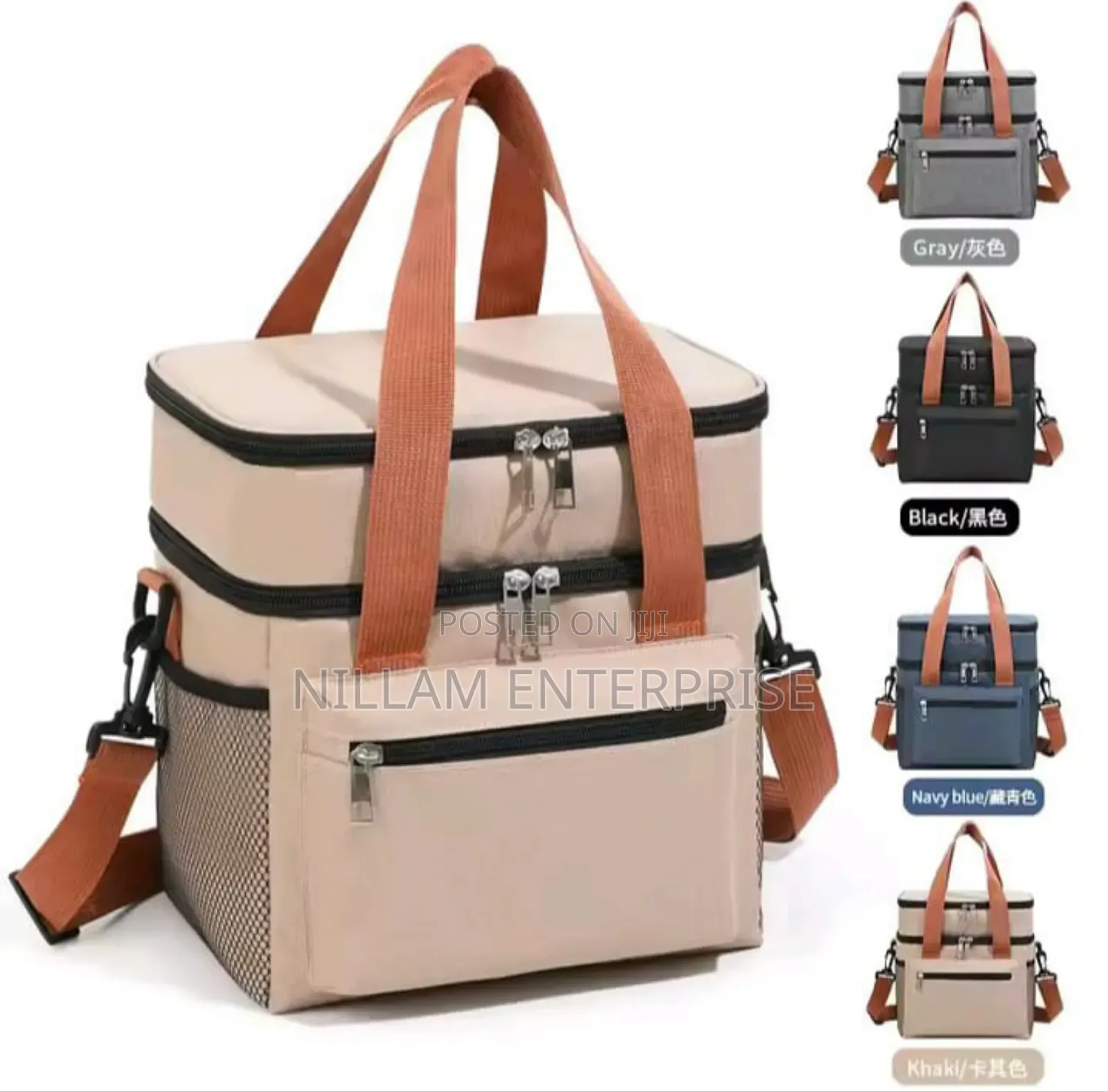 15l Large Capacity With Double Compartments