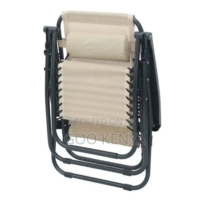 Outdoor Rocking Chair; Foldable Rocking Lounge Seat for Beach and Yard