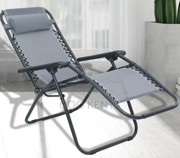 Outdoor Rocking Chair; Foldable Rocking Lounge Seat for Beach and Yard