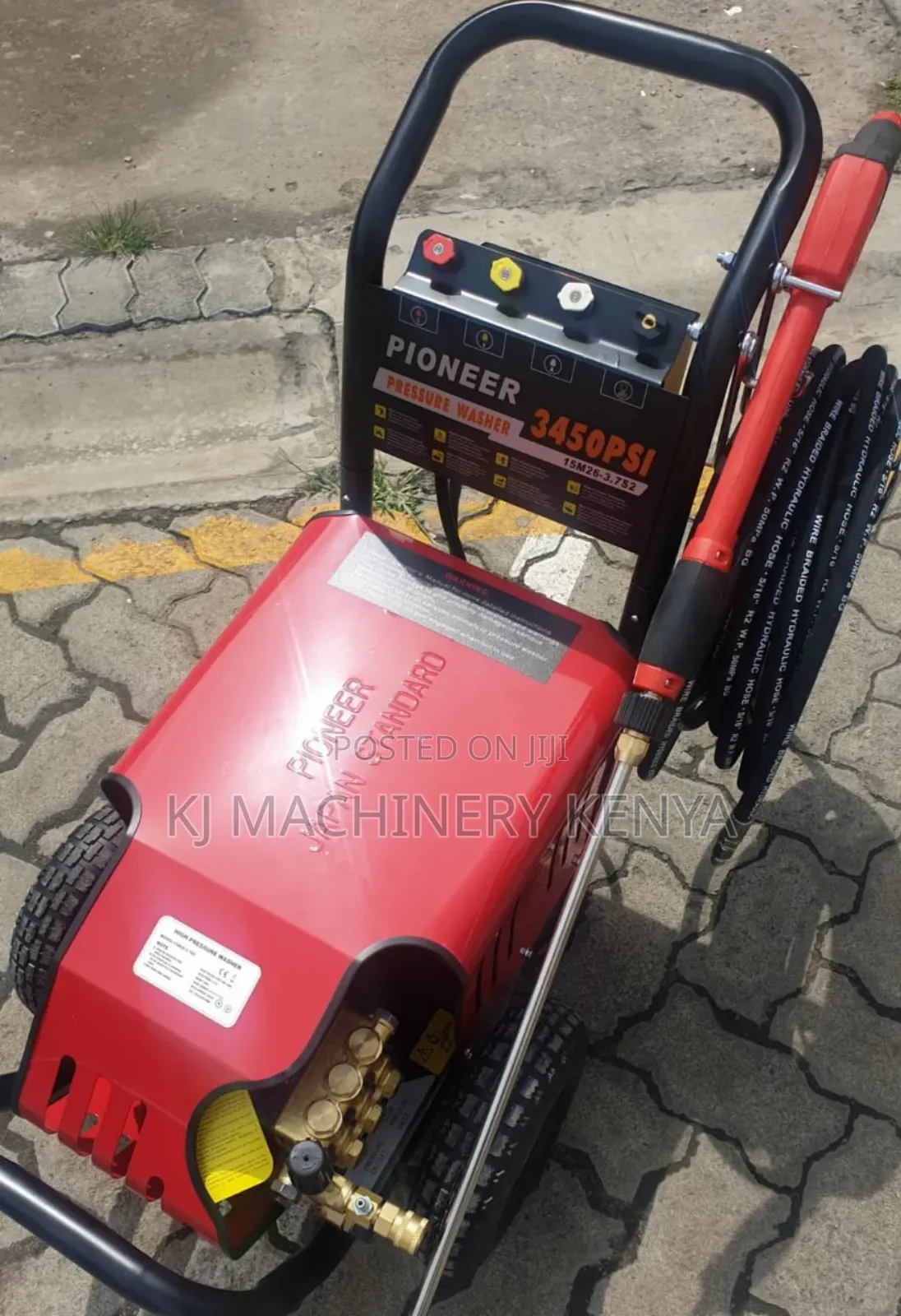 Pioneer 3450 Psi High Pressure Washer – Commercial Cleaning Machine