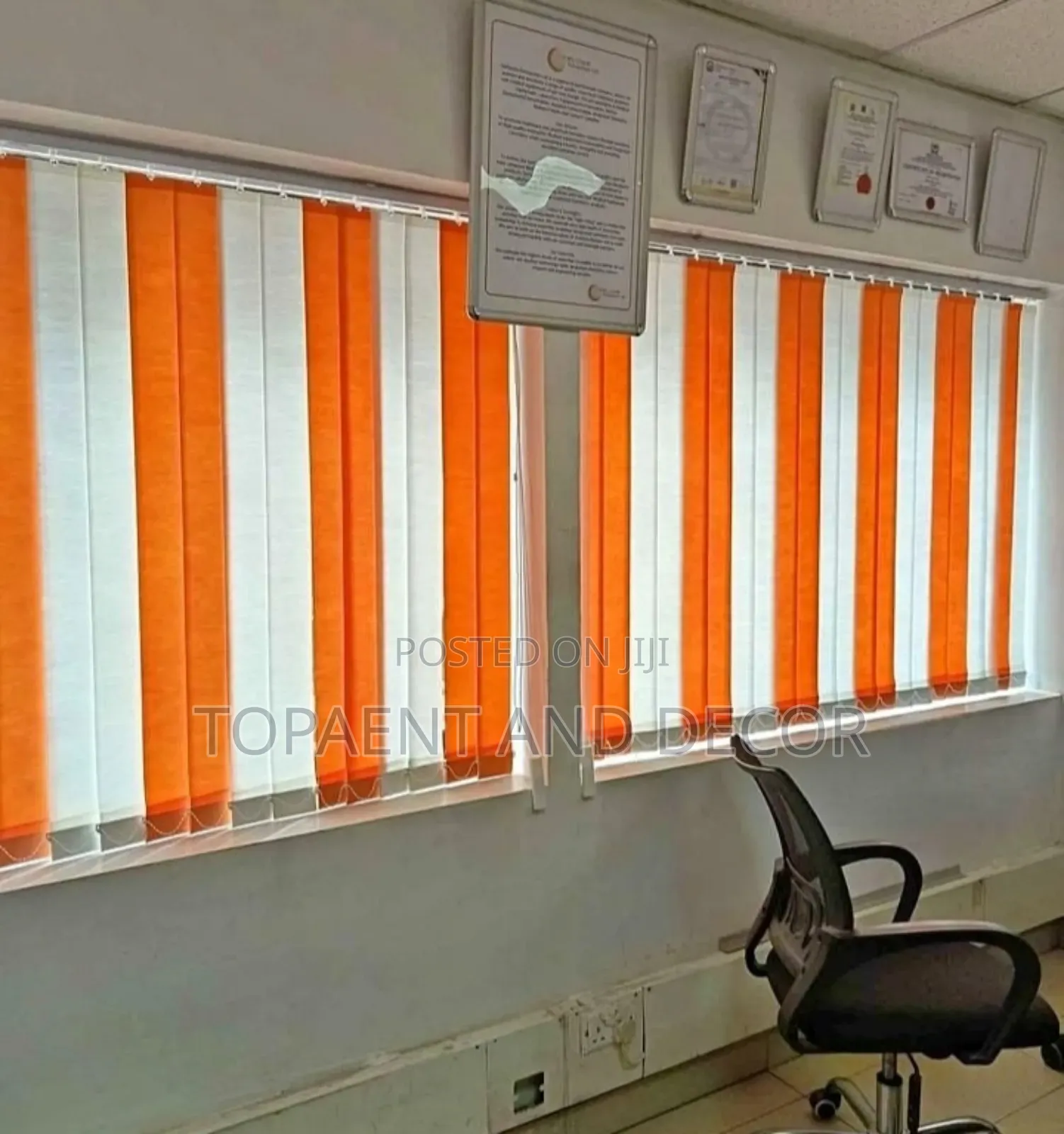 Elegant Fabric Vertical Window Blinds Soft Touch and Chic