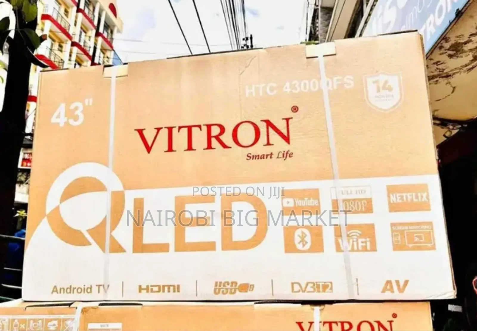 New Model Vitron Qled 43 Inch Smart Tv