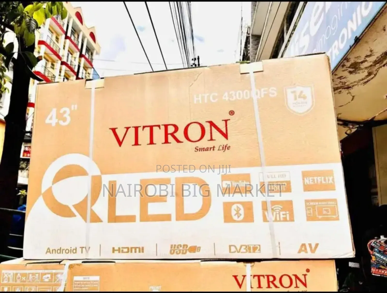 New Model Vitron Qled 43 Inch Smart Tv