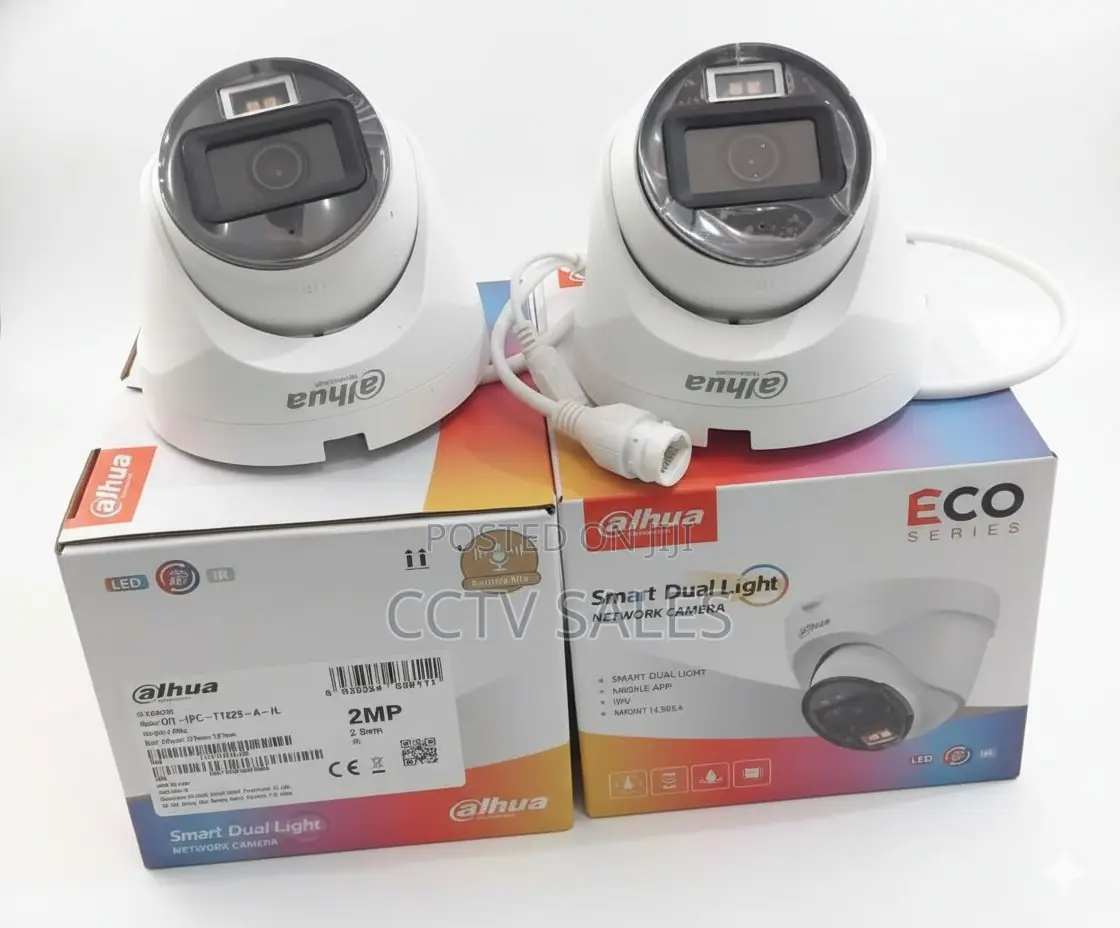 Dahua Full Colored -Eco Series Fixed Dual-Light Dome CCTV Camera
