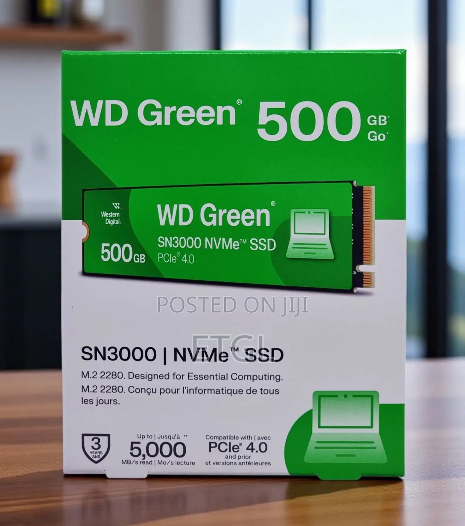 Wd Green Sn3000 Nvme SSD - 500gb