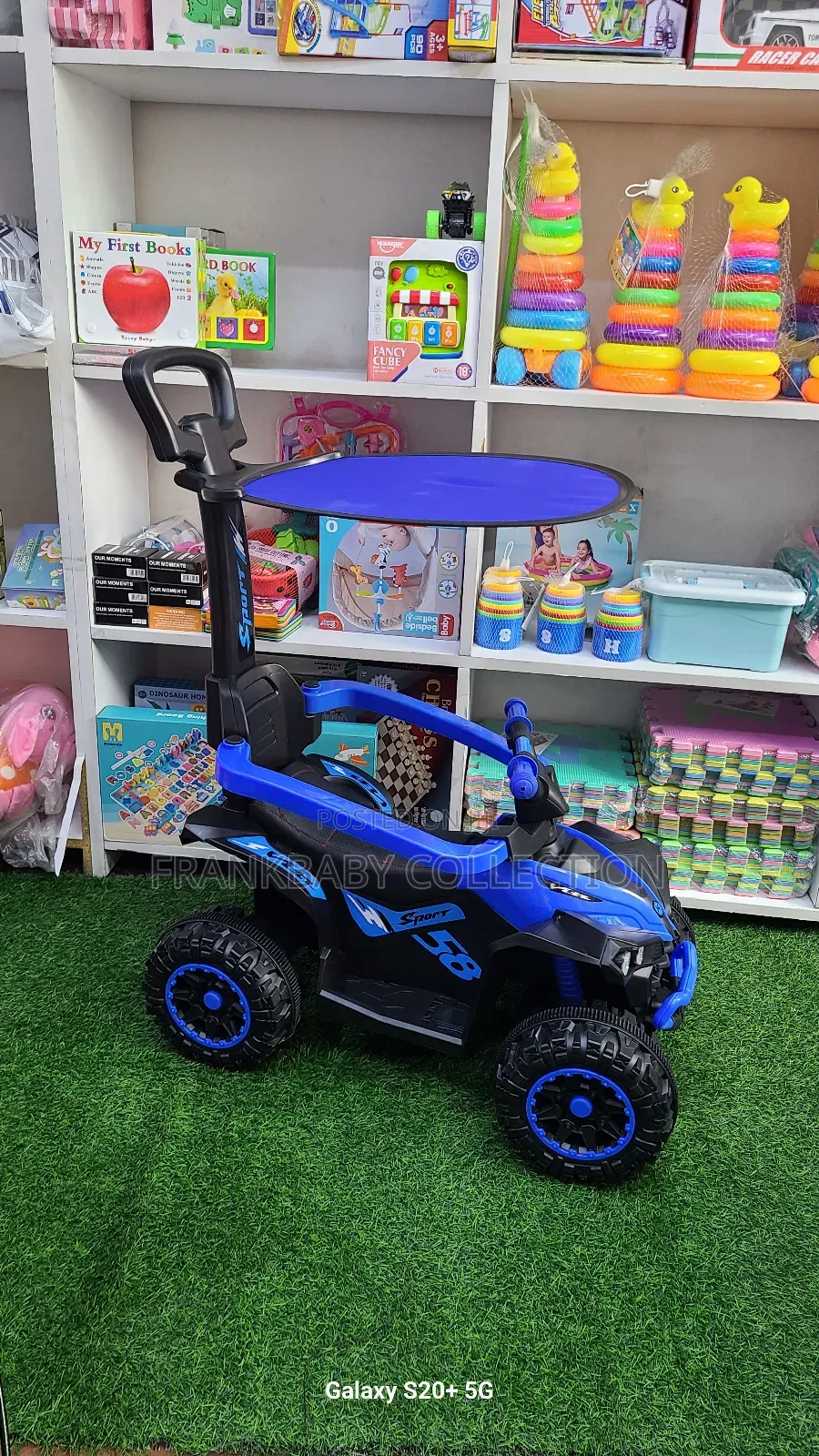 Smart Kids Push /-Ride-on Car. /-Canopy
