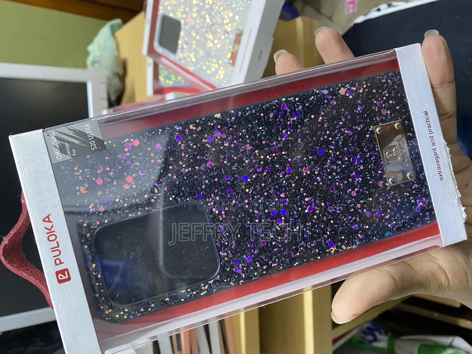 Goudan Samsung Galaxy S20 Ultra 5g Glitter Luxury Sparkle Bling Case
