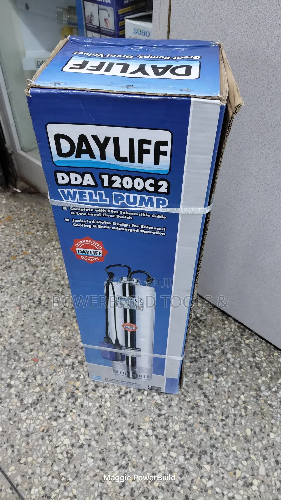 Dayliff 1.25hp Deep Well Submersible Pump Dda 1200c2