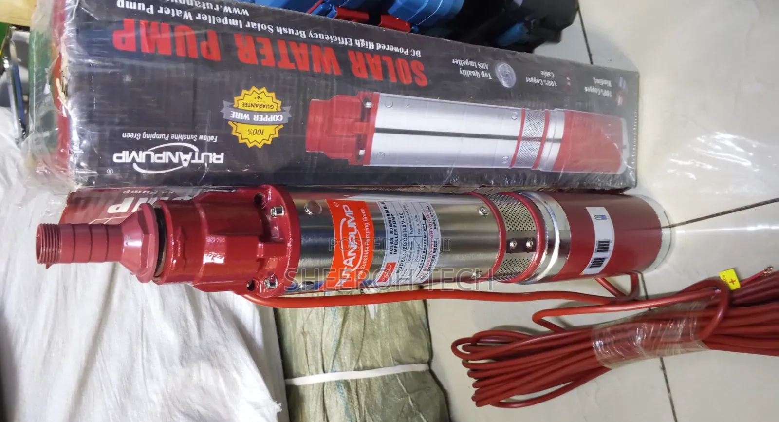 Submersible Solar Water Pump/Rutanpump Solar Pump