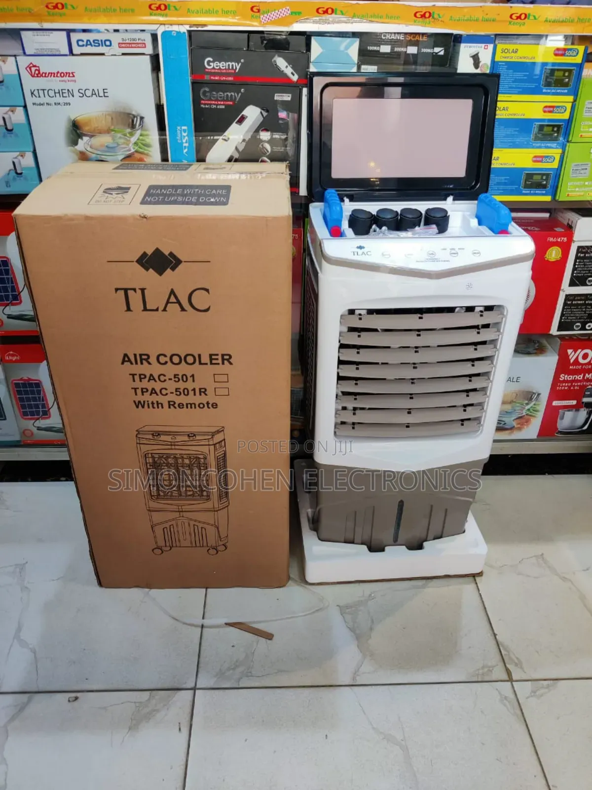 Tlac Portable Air Cooler 35l With Remote