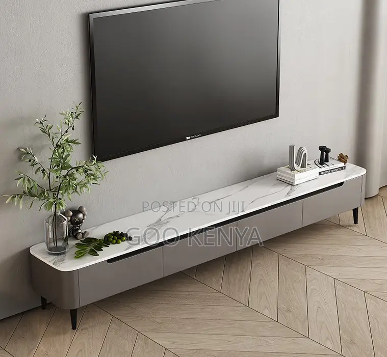 Home Tv Set Cabinet; Living Room Marble Set Coffee Table and Tv Stand