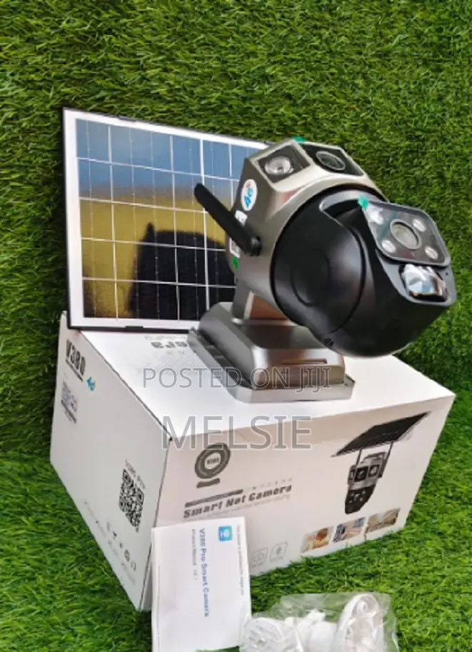 Intelligence Dual Lens 4g Solar Powered PTZ Camera With Night Vision