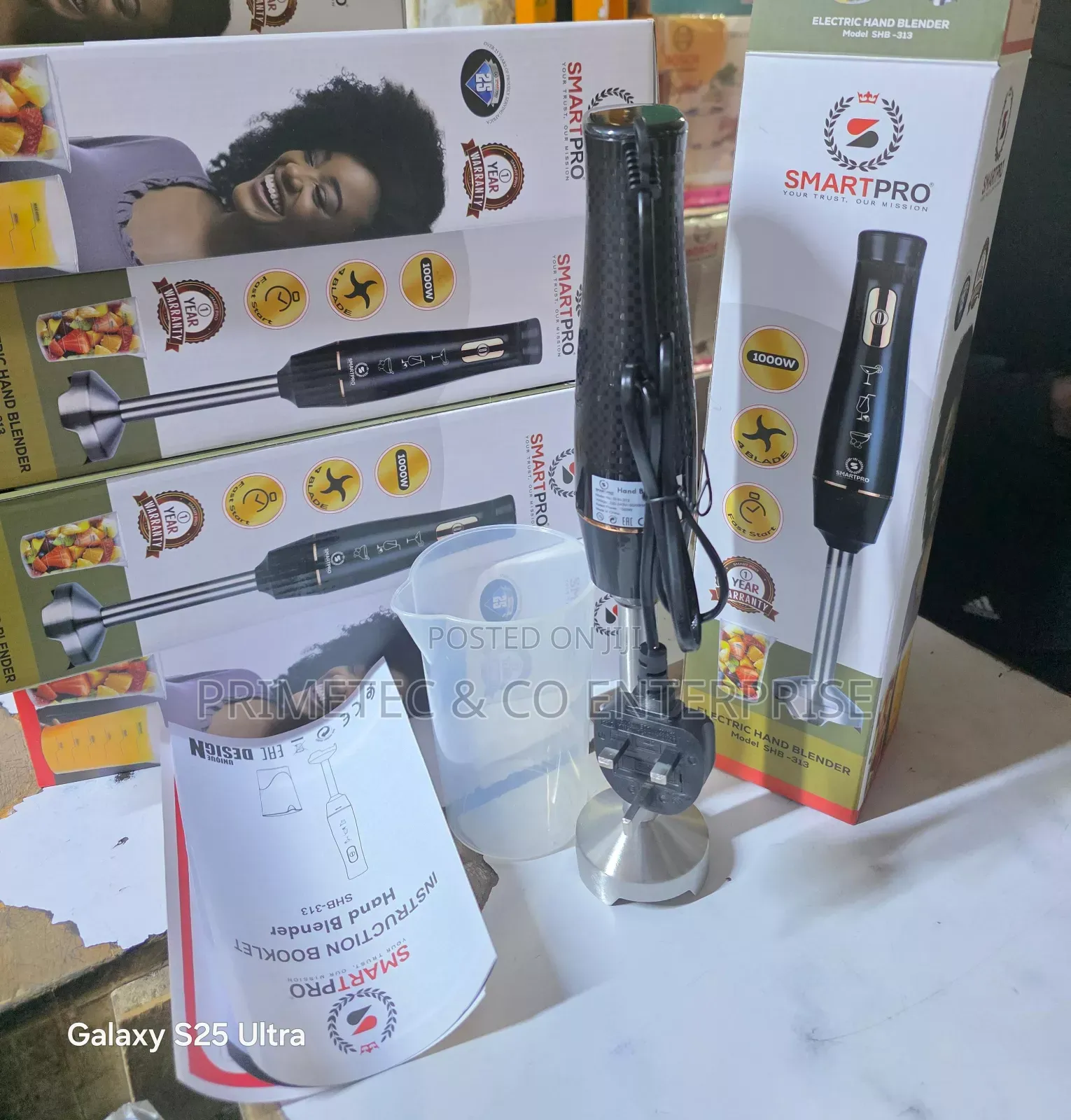 Smart Pro Hand Blender With Jur
1000 Watts
Very Good Quality