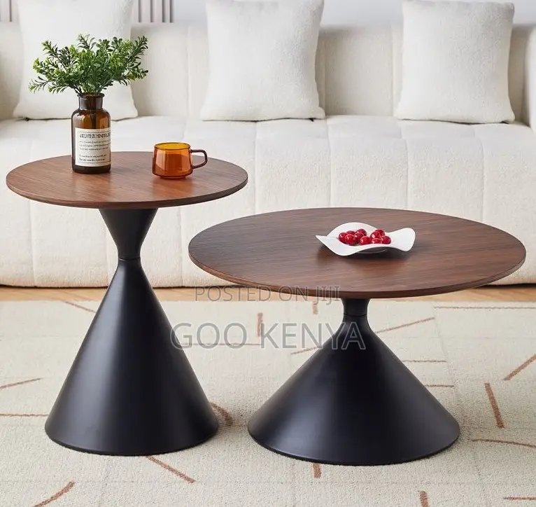 Home Table; Round Wood Table Set for Home Décor