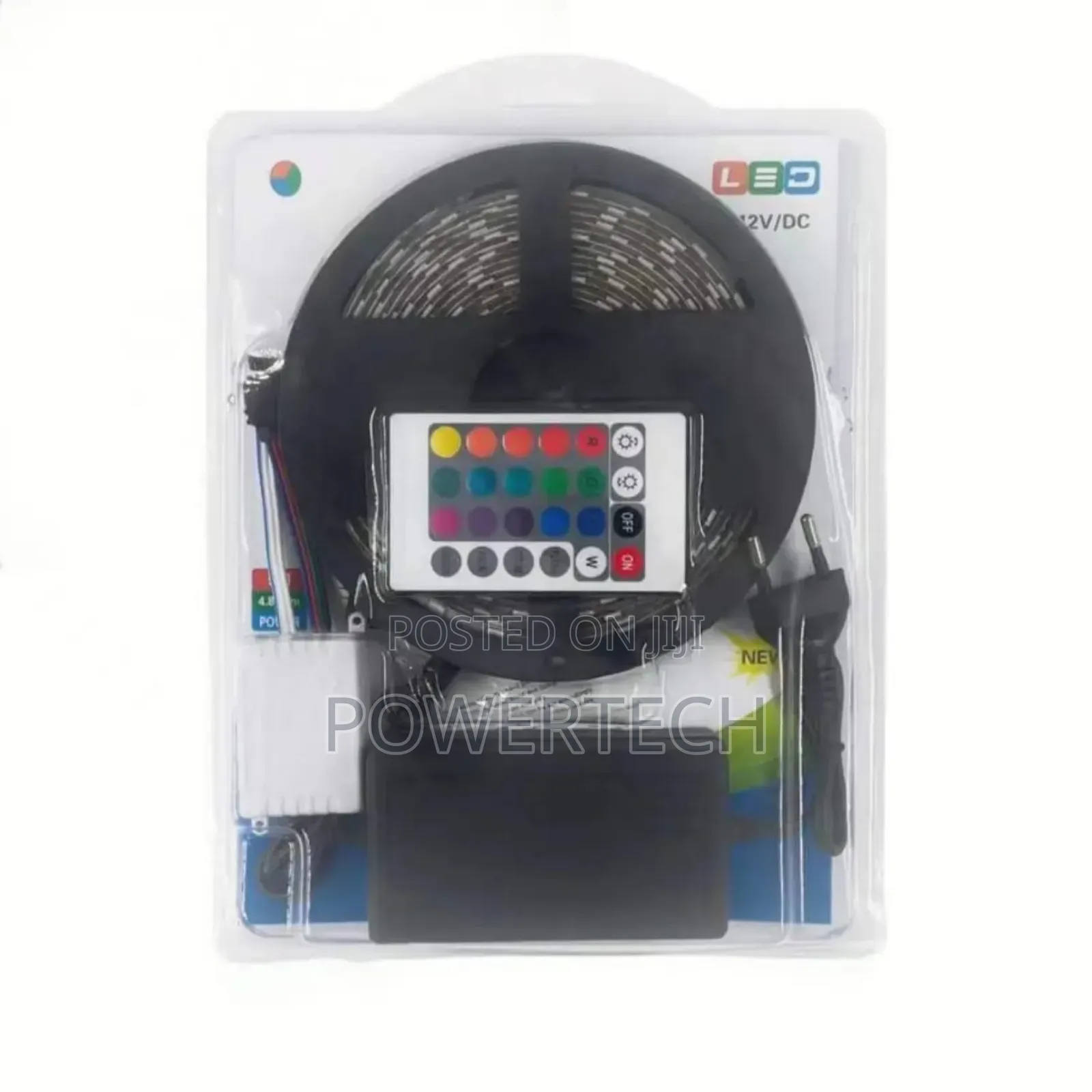 5m RGB Led Strip Waterproof Snake Light With Remote