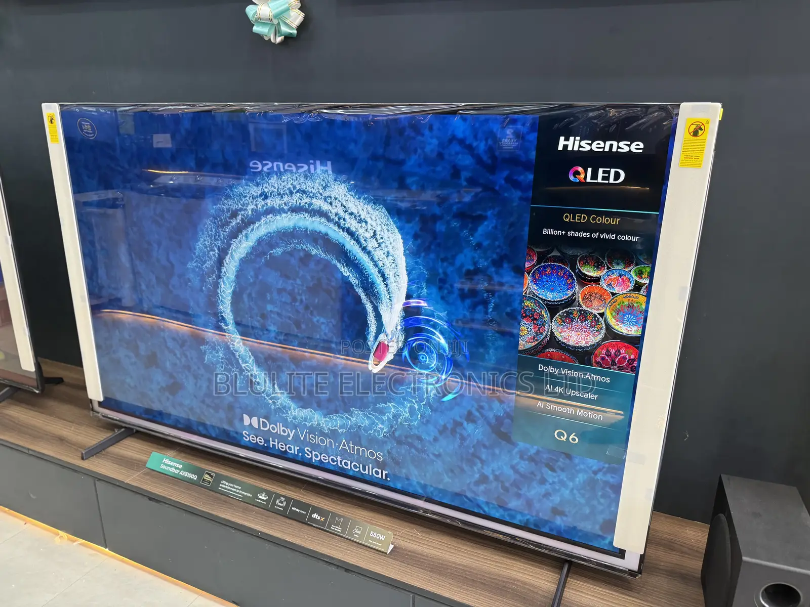 Hisense 85 Inch Qled 85q6nken Uhd Smart Tv