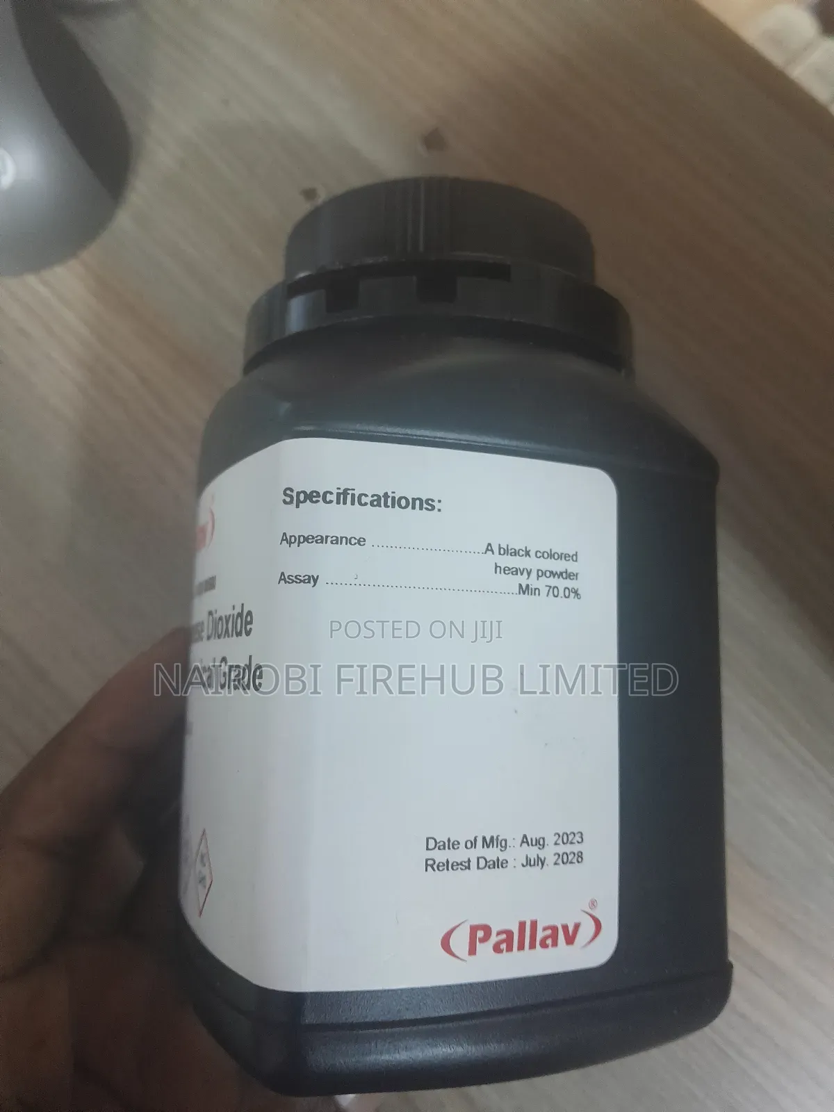 Manganese Dioxide 500gms