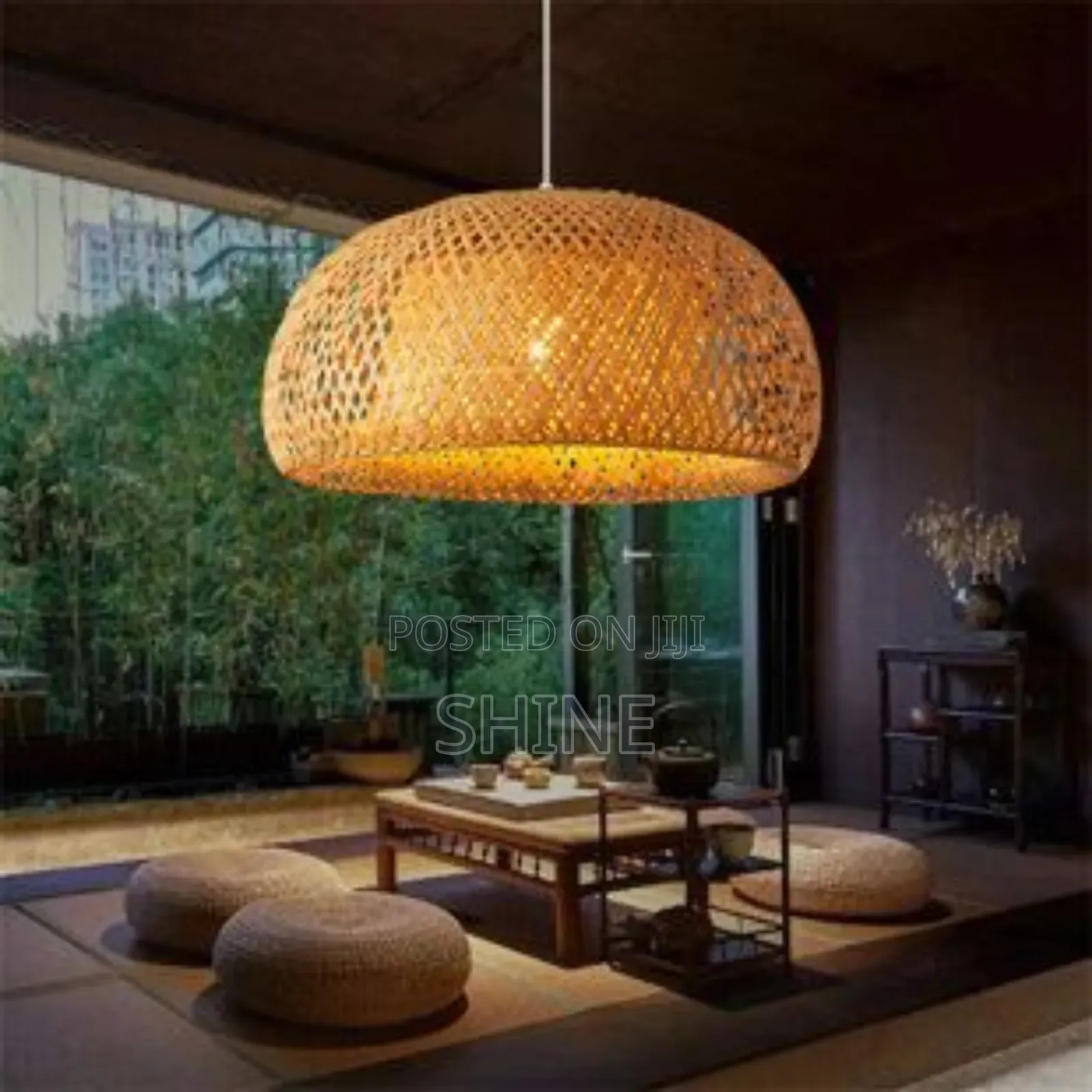 Vintage Rattan Light