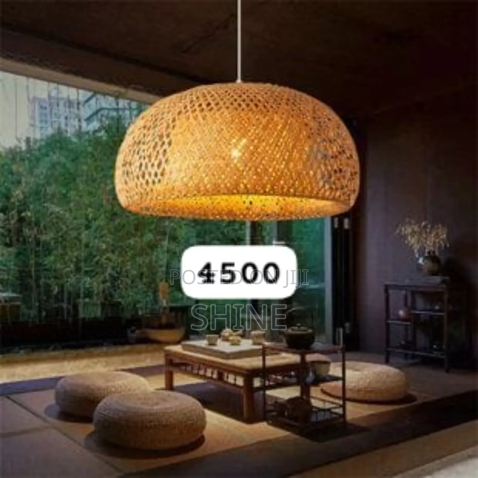 Vintage Rattan Light
