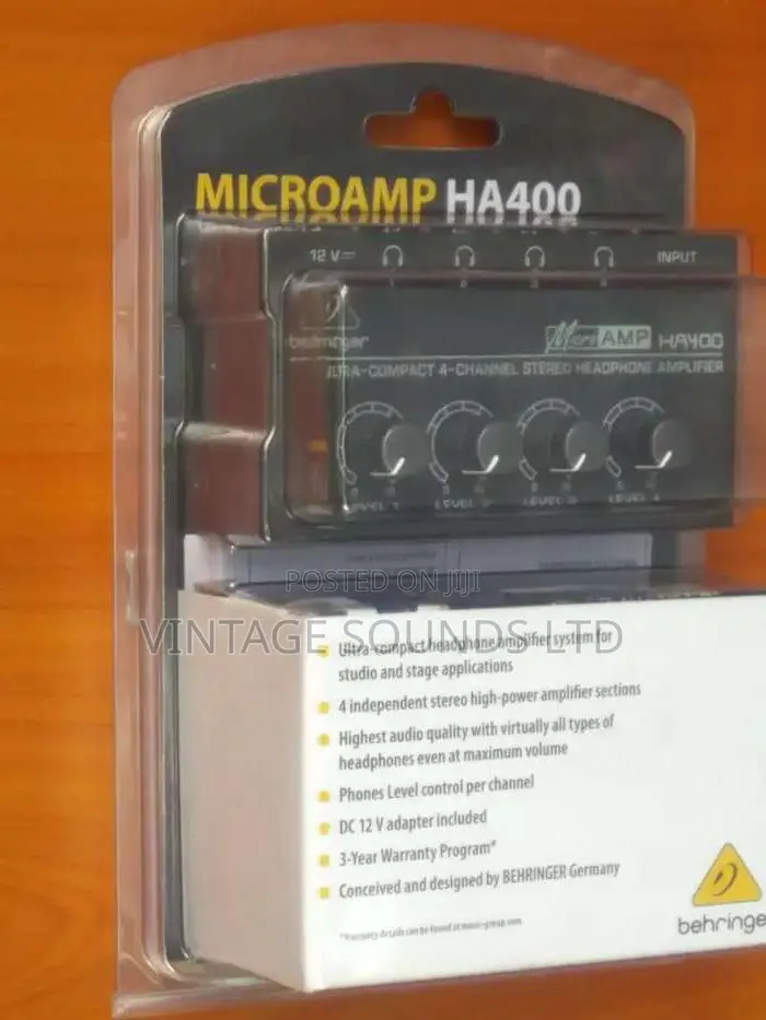 New Headphones Amplifier HA 4000 For Sale