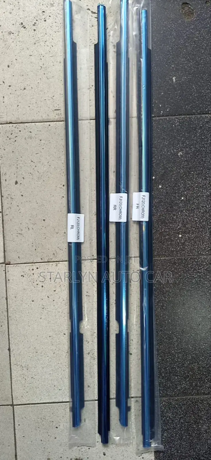 Weather Stripe Prado Fj120 Chrome