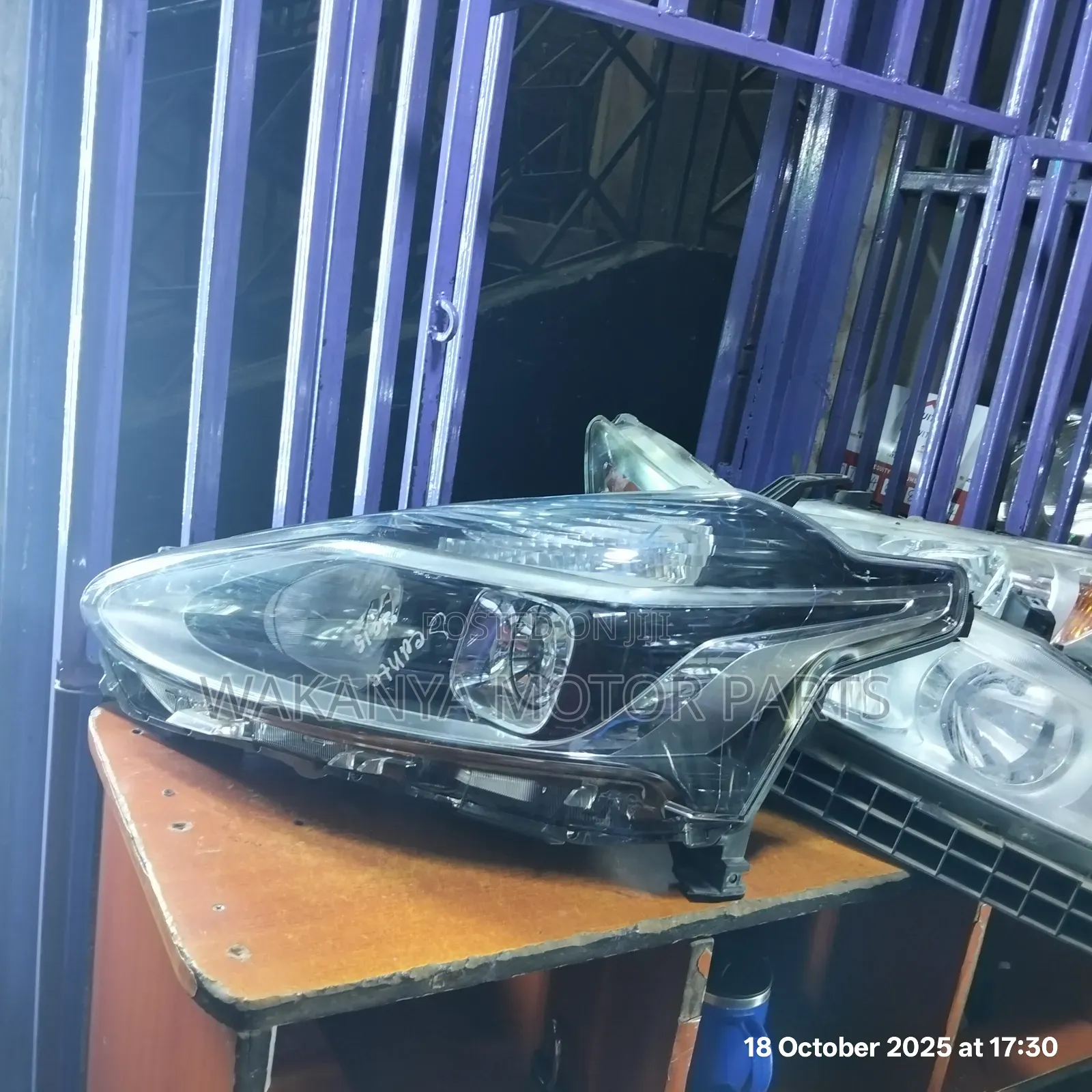 Toyota Sienta Model 2016/2018 Non Xenon Headlight, Part Number 52-334