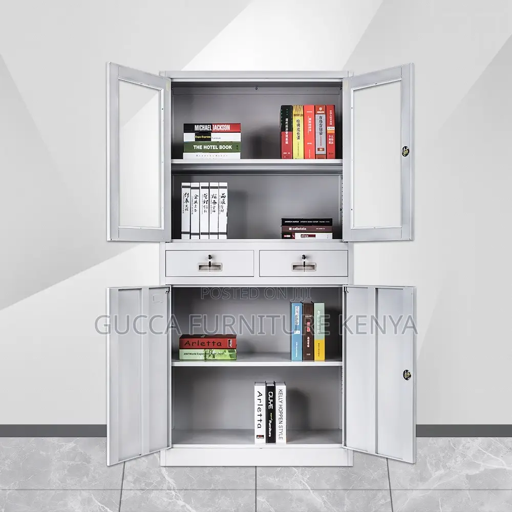 Metallic Filling Cabinet With 2-centre Drawers