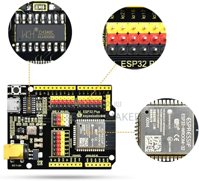 Keyestudio Esp32 Plus Board