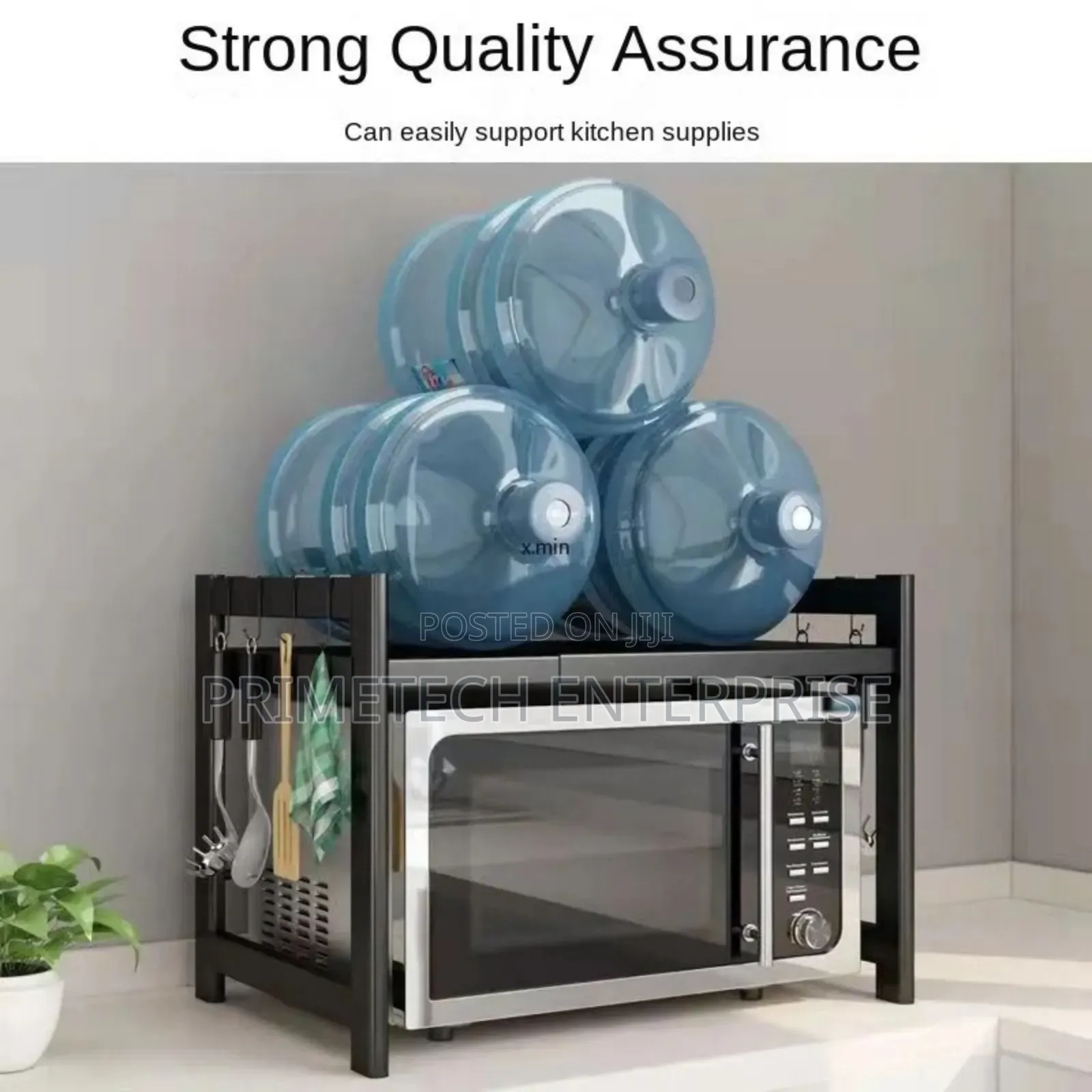Pure Metallic Strong Microwave Stand